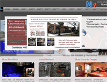 Tablet Screenshot of n9.com.mx